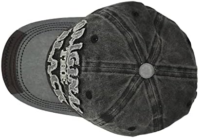 Оригинална Черна бейзболна шапка за Мъже И Жени С Бродерия, Регулируем Стираемая Деним Шапка за Татко, Модни Хокей Шапки