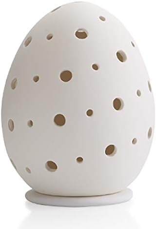 Обетный Лампа Pretty Egg Свещ - Начертайте Своя Собствен Керамични Сувенири За спомен