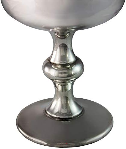 Чаша на крака I LUV ООД, пютър лале, средновековен чаша за вино в георгианской форма, 5