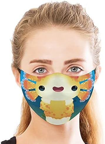 Регулируеми маски за лице Axolotl от 2 части с 4 регулируеми филтри. Маски за лице, покриващи устата