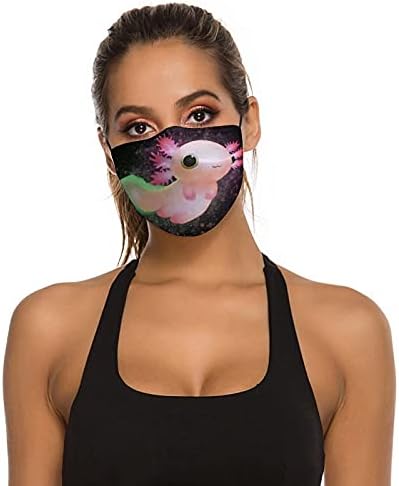 Регулируеми маски за лице Axolotl от 2 части с 4 регулируеми филтри. Маски за лице, покриващи устата