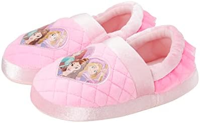 Чехли принцеси за момичета Disney - Пухкави чехли: Заплетени, малката Русалка, Красавицата и Звярът (Дете