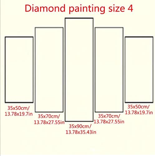 Направи си САМ 5D Диамантена Живопис, Определени за възрастни/Деца/Начинаещи Пълна Тренировка Diamond Изкуство Голям е Размерът