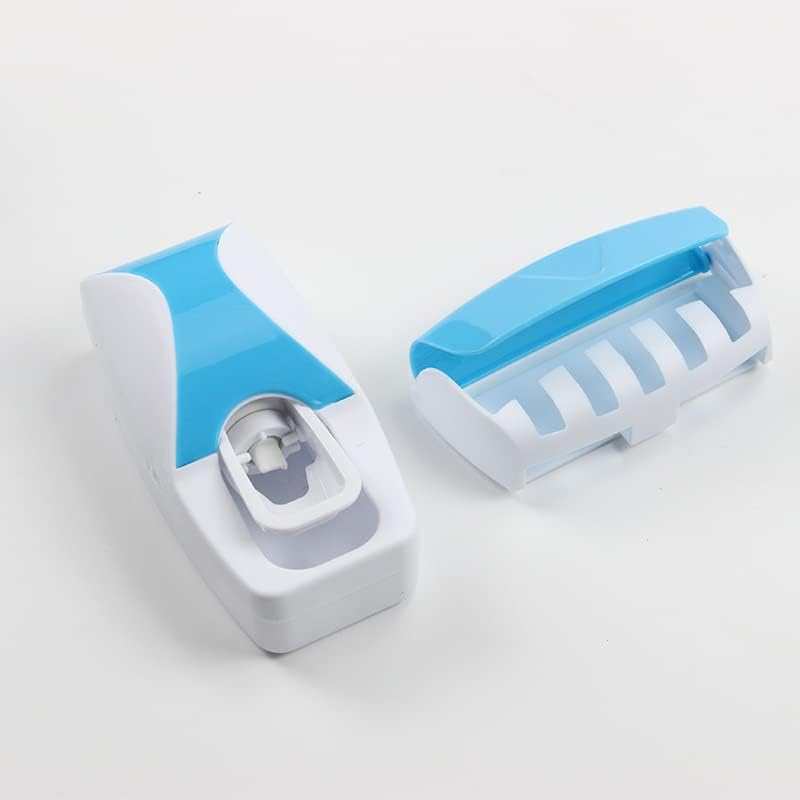 Титуляр на четка за зъби и Опаковка на паста за зъби Стенен за баня (Пластмаса, черен)