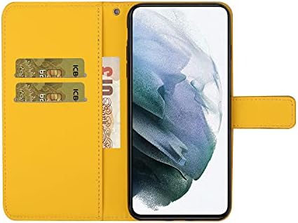 Чанта-портфейл OOPKINS за iPhone 14 Plus, Калъф от Изкуствена кожа Премиум-клас с Отпечатан под формата на Мандала, Панти Чанта-портфейл с Отделения за карти, Титуляр с Магнит