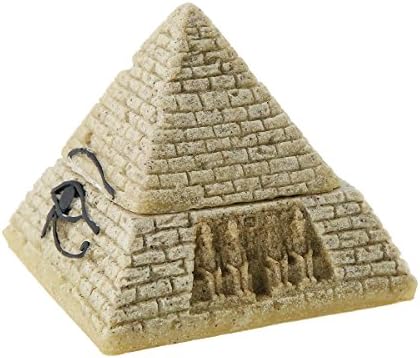 Пясъчник Древнеегипетская Пирамида на Очите Планина Навесная Ковчег За Бижута Творческа Обстановка Контейнер За Съхранение на Скоростната Фигурка Статуя за Деко