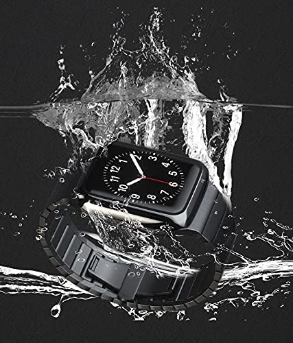 SWAWS е Съвместим/Уплътнител за iWatch Метална Каишка от неръждаема Стомана Сменяеми Каишка за Apple Watch