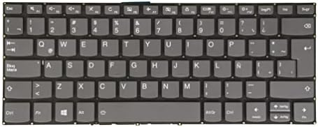 Латино-Испанска клавиатура за Lenovo Ideapad S340-14IML S340-14API S340-14IWL V130-14igm V130-14ikb V330-14ARR PC4C-LSP Сив
