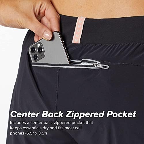 Спортни къси панталони KORSA Прегръдка 7 2.0 за жени с джобове | Леки, Отводящие влагата и с къса подплата | за джогинг, йога,