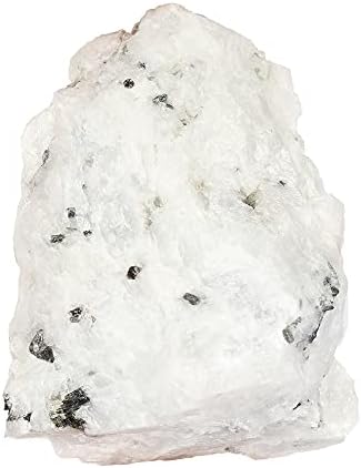 GEMHUB Градешки камък Насипен Бял Дъгата Калцит 353,90 Карата Натурален и Сертифициран Непреработена Скъпоценен Камък за