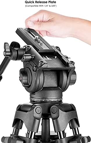 Професионален Четырехтрубный алуминиев 72статив (с течна глава) за Nikon Zoom Super Wide Angle AF 17-55 мм f/2.8