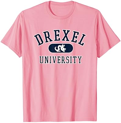 Официално лицензирана Тениска Drexel Dragons Университет Розов цвят