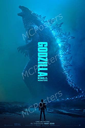 Макпостеры - Плакат на филма Годзила, Крал чудовища 2019 година с гланц - MCP738 (24 x 36 (61 cm x 91,5 см))