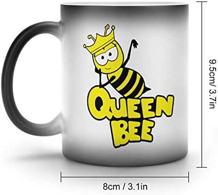 Кралицата На Пчелите Персонализировала Магическа Чаша, Меняющую Цвят, Меняющую Температурата Чаши, Термочувствительную Произведени