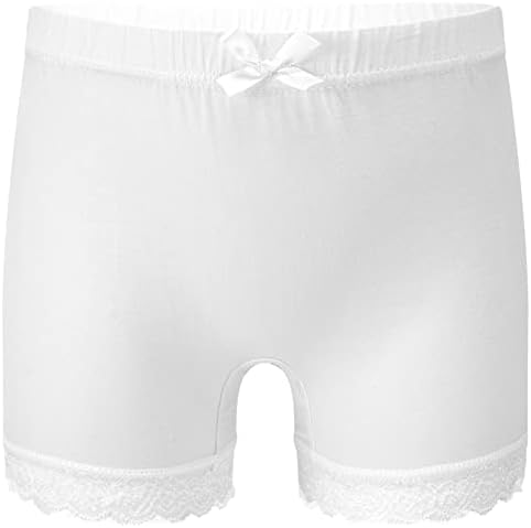 Jhaoyu / Дантелени Спортни къси Панталони за момичета, 4 опаковки, Спортни къси Панталони за Танци, Велосипедни