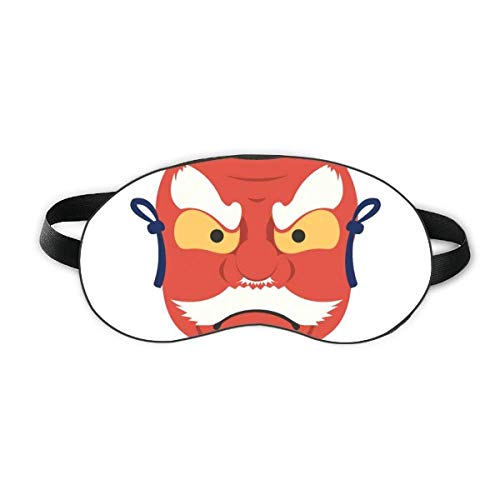 Традиционен Японски Местен Щит За Съня От Главата Си Призрак, Мека Нощна Превръзка На Очите, Сивата Чанта За Носене