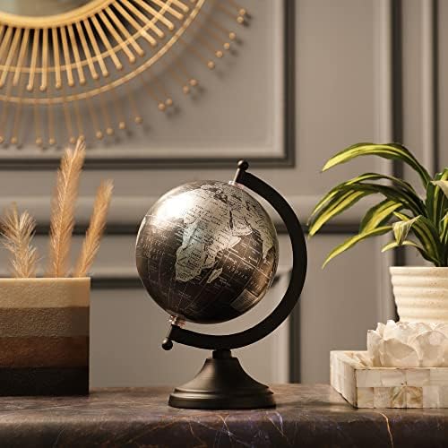 Rely + 5 Декоративен Глобус за пътуване по целия свят с поставка - Настолен Глобус За домашен интериор на Работния плот - Глобус