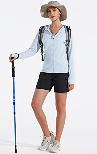 MASKERT Дамски Туристически Панталони-Карго 5 7 9 бързо съхнещи Спортни къси Панталони за Голф Леки Ежедневни Летни Шорти За Бягане