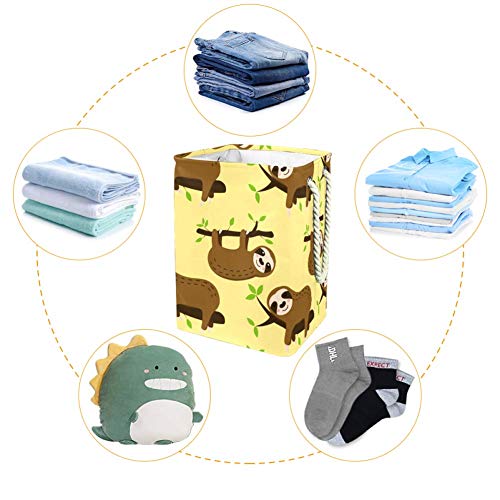 Кошница за съхранение на Спящия Ленивца, Водоустойчив Кошница за дрехи - Складное Кофа за съхранение с Дръжки, Кутия-Органайзер