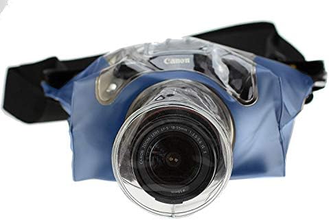 Navitech Blue DSLR цифров SLR фотоапарат Водоустойчив Подводен Корпус Калъф/Панел Суха Чанта Съвместима с Nikon D3500