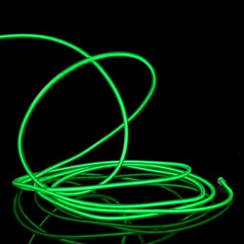 Lysignal 16ft Неоновите Светещи Стробиращо Электролюминесцентный Светлина Супер Ярък EL-Тел, Захранван с Батерии, Кабел