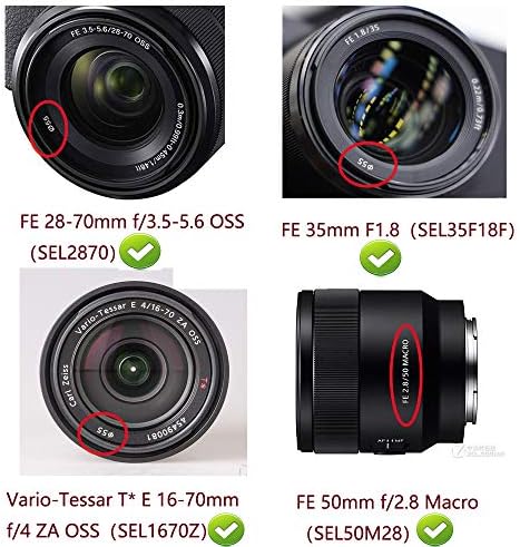 ADQQ 55 мм Комбинация с цвете Лале за Nikon D3400 D3500 D5600 с обектив Nikkor AF-P 18-55 мм