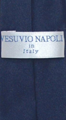 Мъжката вратовръзка-клипса Vesuvio Наполи, Монофонични Младежки вратовръзка в тъмно синьо