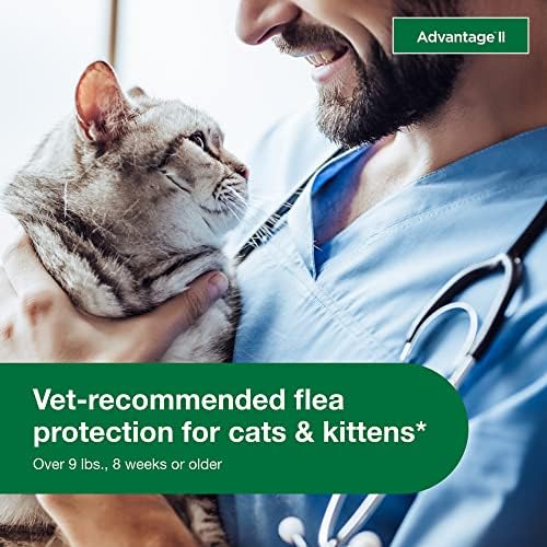Ветеринарен лекар Advantage II за малки котки - Препоръчителното лечение и профилактика на бълхи | Котки с