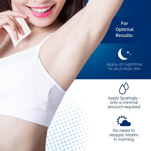 Комплект Кърпички-против изпотяване Maxim Sensitive Clinical Strength, Дезодорант за мъже и жени, Дезодорант Clinical