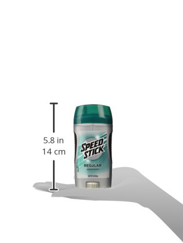 Дезодорант Speed Stick за мъже, Без алуминий, Обикновен - 3 Грама (4 опаковки)