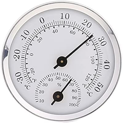 LUKEO Стенен Измерване на температура и Влажност на въздуха Термометър и Влагомер за Сауна Домакински