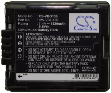 Смяна на батерията за HDC-TM300 PV-GS500 SDR-H18 SDR-H80S PV-GS320 PV-GS80 VDR-D310 HDC-TM700 AG-HMC151 AG-HMC41