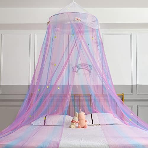 FIOBEE Балдахин за легло, за Момичета, Завеси с Балдахин, heating, mosquito net, Интериор на Стаята на Принцесата