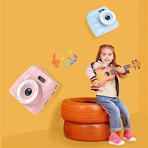 Цифров фотоапарат LKYBOA за деца, Детска Цифрова Камера с 2-инчов екран и карта за момчета и момичета 3-10 години в подарък (Цвят: C)