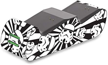 Кожата MightySkins е Съвместим със зарядно устройство за контролер Fosmon Xbox - Storm Trooper | Защитно, здрава и уникална vinyl стикер-опаковка | Лесно се нанася, се отстранява и обръщ