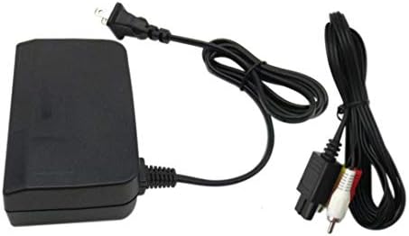 Аксесоари за видео игри, Адаптер за променлив ток захранващ и AV Кабел захранващ Кабел за Nintendo N64 Пакет