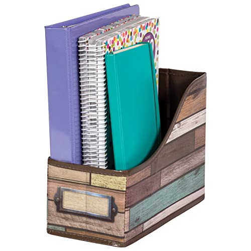 Кутия за книги по дизайн от възстановеното дърво, изработени учител ресурси, опаковки от 3