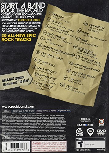 Набор от песни на рок-групи: Класически рок, за Xbox 360