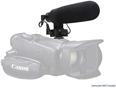 Digital enhanced суперкардиоидный микрофон с ЦПУ, Съвместим с Nikon D810 (стерео /пушка) с ръчен Dead Cat Wind Muff