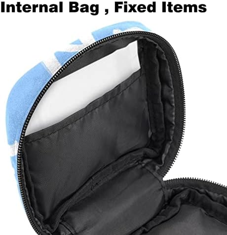 Чанта за съхранение на хигиенни кърпички ORYUEKAN, Чанта за Менструална Чаши, Преносими Чанти за съхранение на подложки за хигиенни Кърпички, Дамски чанта за първия пе?