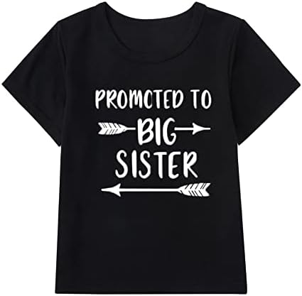 Повишен до Старши Сестри Тениски, Потници За Малки Момичета Тениски за Старши Сестри Облекло за Братя и Сестри Обява