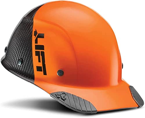 Вафен Lift Safety DAX Fifty 50, шапка, изработени от въглеродни влакна (orange/ black) (HDC50C-19OC)