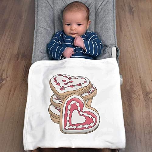 Памучни Бебешки одеяла /Шал Azeeda Сърдечни бисквитки (BY00027111)