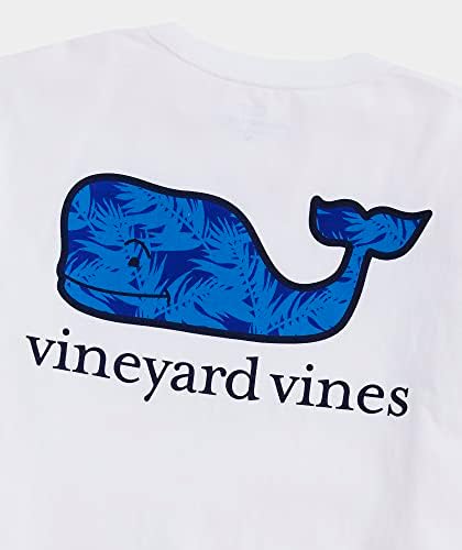 мъжка тениска с къс ръкав и джоб Vineyard вина Breezy Palm Кит Fill от Vineyard Вина