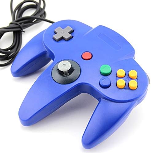 Кабелен геймпад NXNFLQM за Gamecube, Джойстик, Игри и Аксесоари за Nintendo N6, 4 бр., Компютърен контролер (Цвят: N64 зелен)