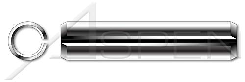 (3000 броя) M1.5 X 6 мм, ISO 8752, Метричен, Извити щифтове с прорези, Сверхпрочный, Неръждаема стомана AISI 301