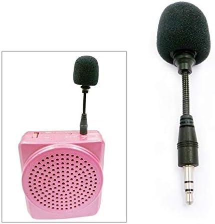 GHGHF Гъвкав 3,5 мм Plug Микрофон Високоговорител Преносим Мини Жак за Микрофон за Мобилен телефон, за Лаптоп 1 поръчка