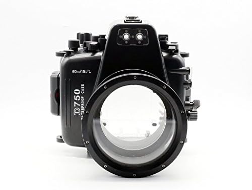 Водоустойчив Подводен корпус Polaroid SLR Dive висока оценка За фотоапарати Nikon D750, с обектив 105 мм