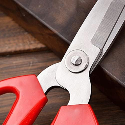 Ножици за бродерия KRIVS, ножици за бродиране от неръждаема стомана, с мека дръжка, идеални за домакинства и офиси -червен -Ножици 12,5 см