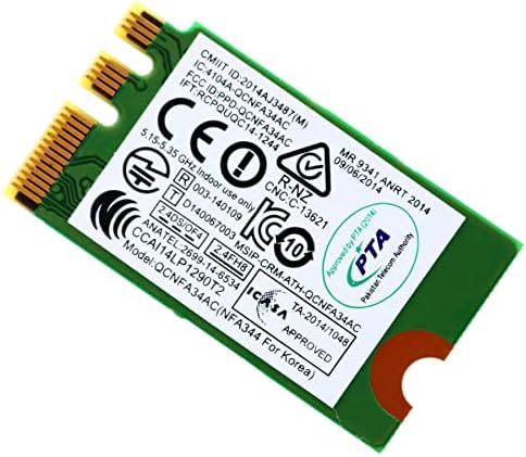 Deal4GO 00JT471 QCA6174 802.11 AC 867 Mbit/5 Ghz M. 2 NGFF PCIe Безжична WiFi, Комбиниран Адаптер за Карта с
